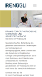 Mobile Screenshot of orthopaediepraxis.ch